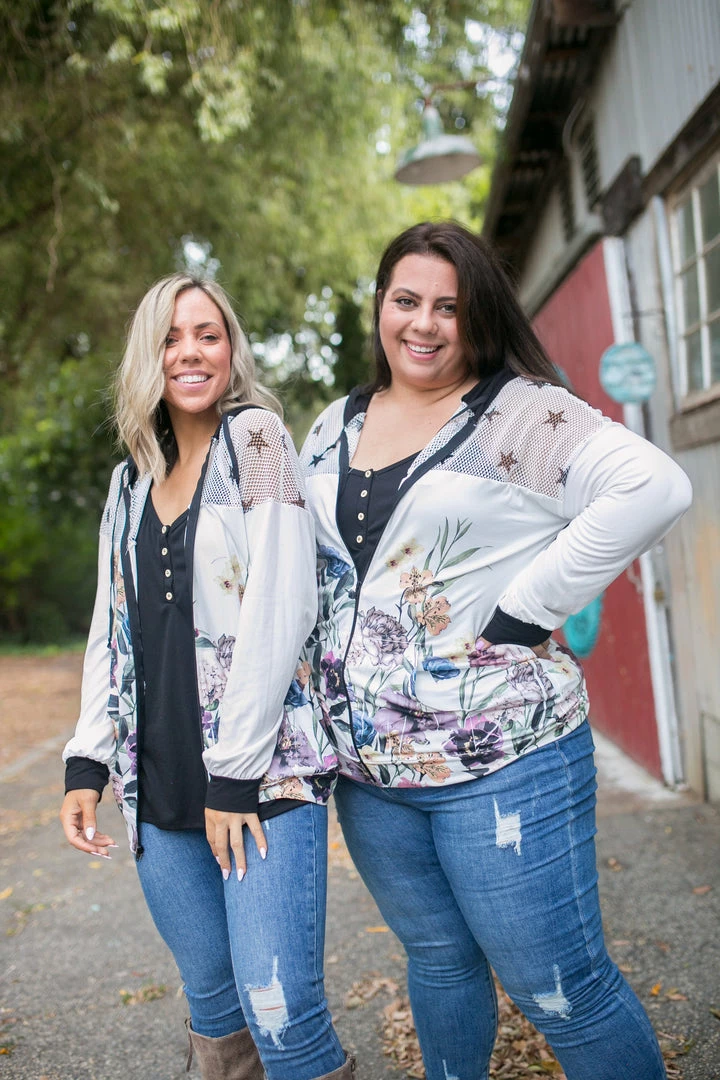 Boutique Simplified Mesh With Me Hoodie 2 Boutique Simplified Mesh With Me Hoodie