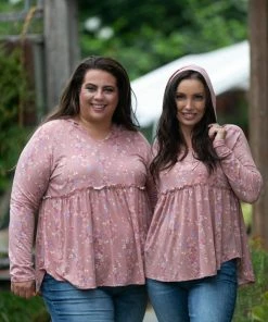 Boutique Simplified Sweet Lovely Peplum Hoodie