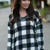 Boutique Simplified Mad About Plaid Pullover - Ivory