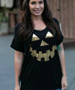 Boutique Simplified Jack-O-Mine Top