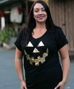 Boutique Simplified Jack-O-Mine Top