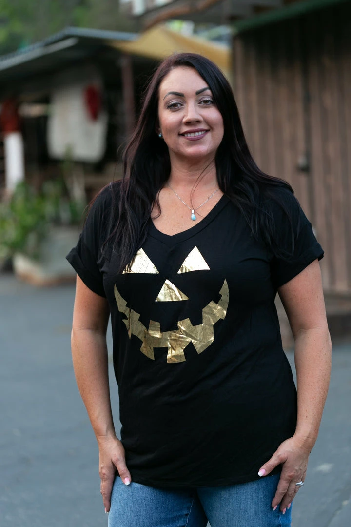 Boutique Simplified Jack-O-Mine Top 2 Boutique Simplified Jack-O-Mine Top