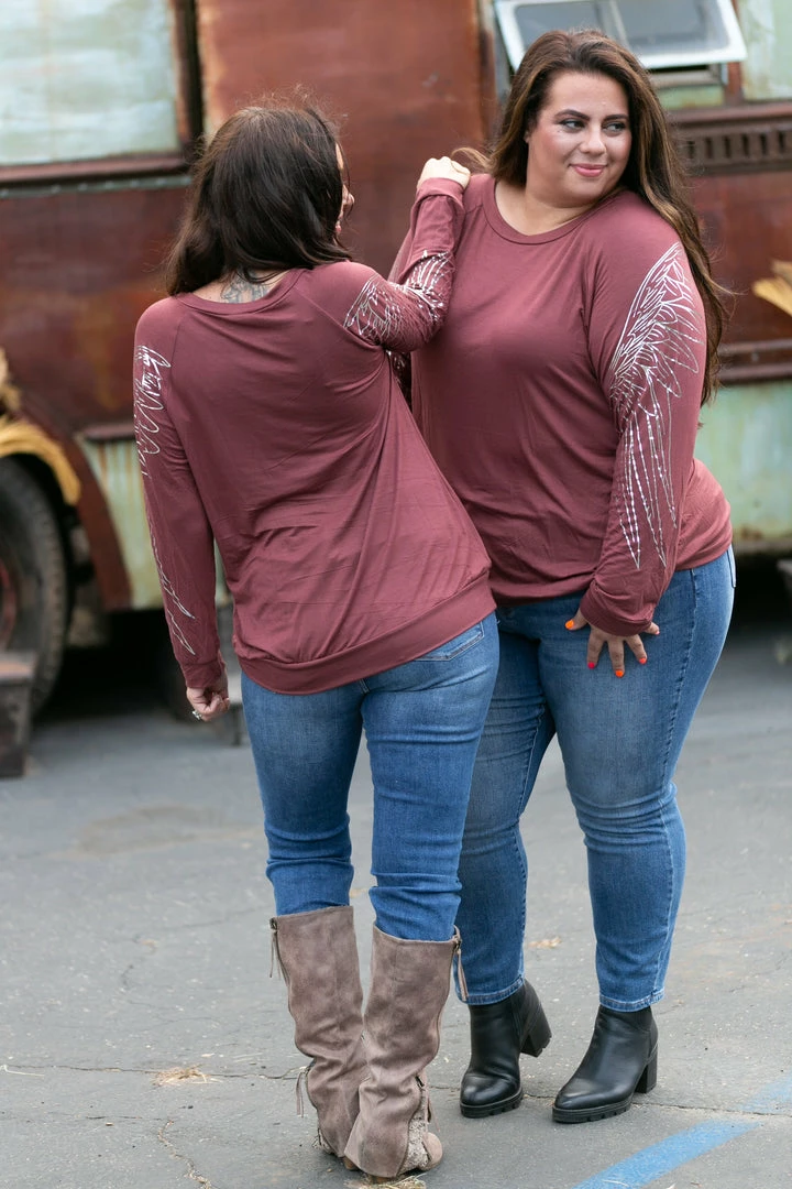 Boutique Simplified Guardian Angel Pullover 2 Boutique Simplified Guardian Angel Pullover