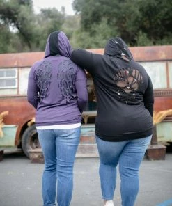 Boutique Simplified Fly Me Away Zip Up Hoodie