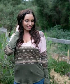 Boutique Simplified Soothing Vibes Long Sleeve Top