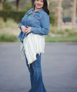 Boutique Simplified Uniquely You Denim Jacket