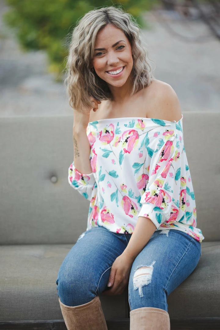 Boutique Simplified Vibrant Life Dolman 1 Boutique Simplified Vibrant Life Dolman