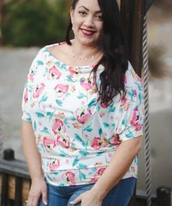 Boutique Simplified Vibrant Life Dolman