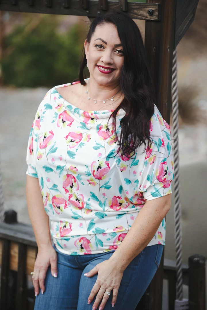 Boutique Simplified Vibrant Life Dolman 2 Boutique Simplified Vibrant Life Dolman