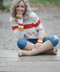 Boutique Simplified Easy Like Sunday Morning Pullover 2X