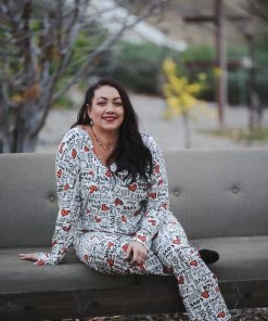 Boutique Simplified Fall In Love Lounge Pants