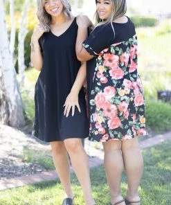 Boutique Simplified Apparel Double Take Short Sleeve Dress