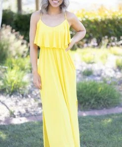 Boutique Simplified Unleash Your Beauty - Yellow Maxi