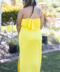 Boutique Simplified Unleash Your Beauty - Yellow Maxi