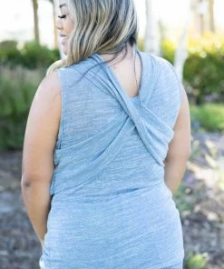 Boutique Simplified Apparel Heavenly Wrapped Top