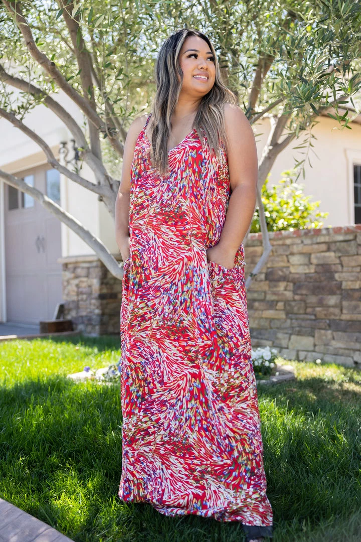 Boutique Simplified Apparel Crimson Tides Maxi 1 Boutique Simplified Apparel Crimson Tides Maxi