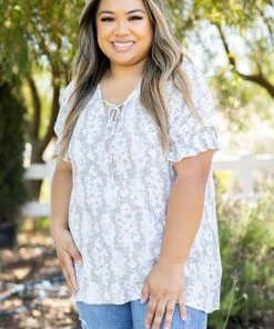 Boutique Simplified Apparel Lead Me To You - Woven Top