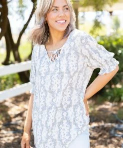 Boutique Simplified Apparel Lead Me To You - Woven Top