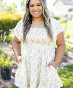 Boutique Simplified Sunrise To Sunset Smocked Babydoll