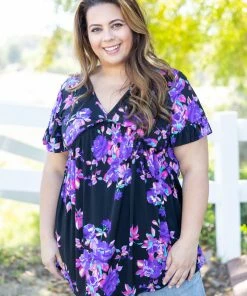 Boutique Simplified Gem Stone Ruffled Babydoll