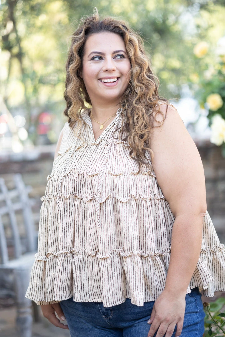 Boutique Simplified Apparel Sandy Springs Tiered Ruffle 4 Boutique Simplified Apparel Sandy Springs Tiered Ruffle