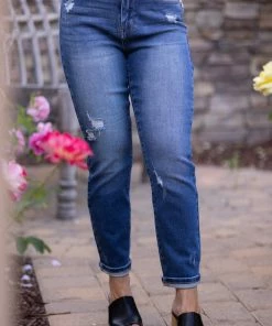 Boutique Simplified Over The Rainbow Judy Blue Crops