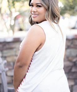 Boutique Simplified Apparel Miss Red White & Blue