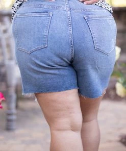 Boutique Simplified California Love Judy Blue Cut Off Shorts Apparel