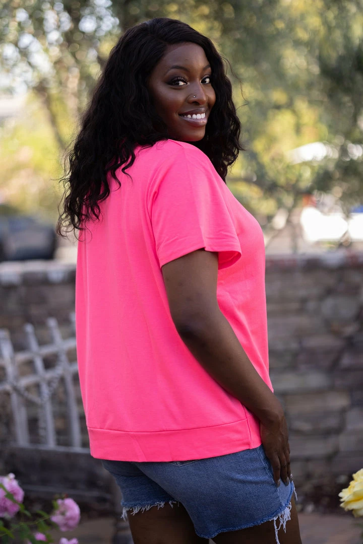 Boutique Simplified Hot Pink Dreams With A Twist Apparel 5 Boutique Simplified Hot Pink Dreams With A Twist Apparel