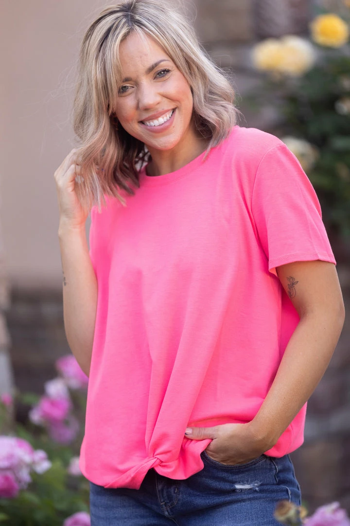 Boutique Simplified Hot Pink Dreams With A Twist Apparel 6 Boutique Simplified Hot Pink Dreams With A Twist Apparel