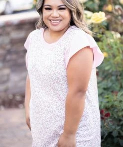 Boutique Simplified Delicately Decorated Ruffle Sleeve