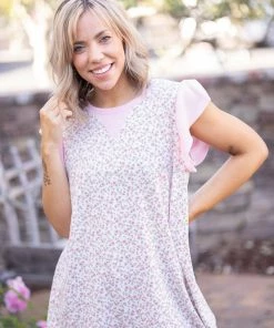 Boutique Simplified Delicately Decorated Ruffle Sleeve