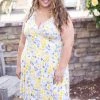 Boutique Simplified Apparel Sunshine & Roses Dress