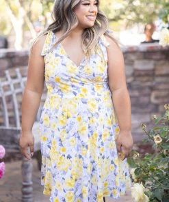 Boutique Simplified Apparel Sunshine & Roses Dress 6 Boutique Simplified Apparel Sunshine & Roses Dress