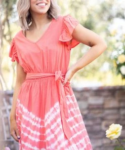 Boutique Simplified Apparel Young Love Woven Dress