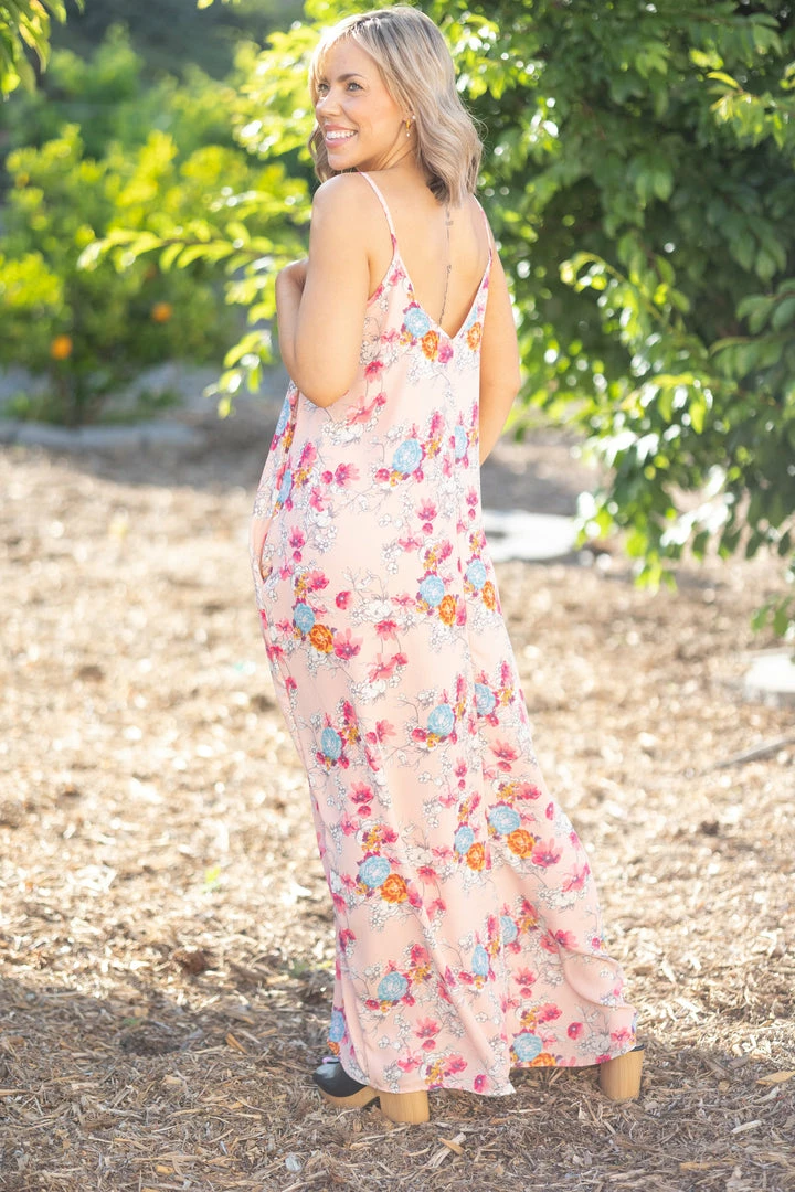 Boutique Simplified Apparel Simply Stunning Dusty Pink Maxi 4 Boutique Simplified Apparel Simply Stunning Dusty Pink Maxi
