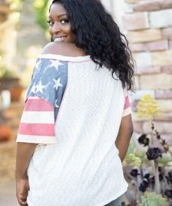 Boutique Simplified Apparel America The Beautiful Short Sleeve