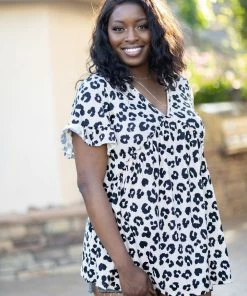 Boutique Simplified Purrr-fectly Ruffled Babydoll