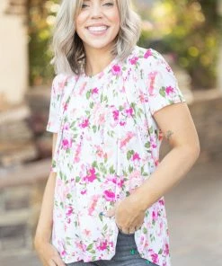 Boutique Simplified Apparel Satisfaction Guaranteed Short Sleeve