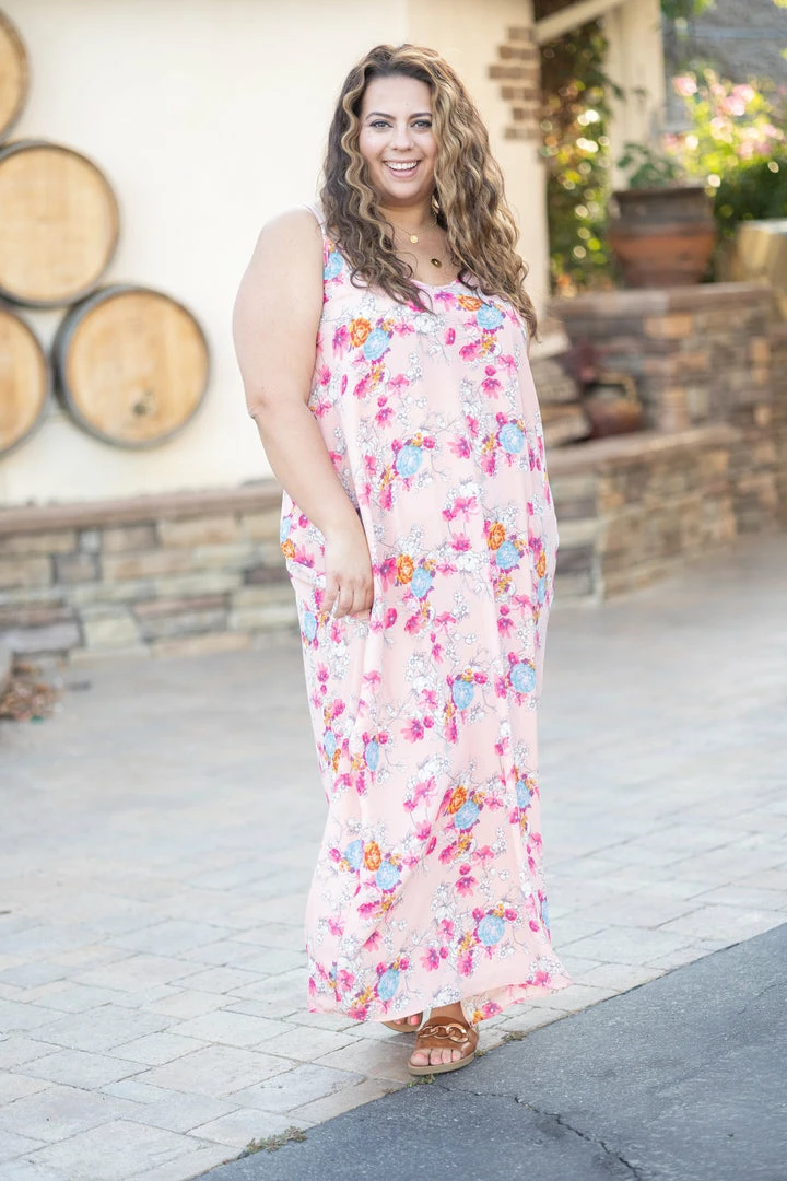 Boutique Simplified Apparel Simply Stunning Dusty Pink Maxi 7 Boutique Simplified Apparel Simply Stunning Dusty Pink Maxi