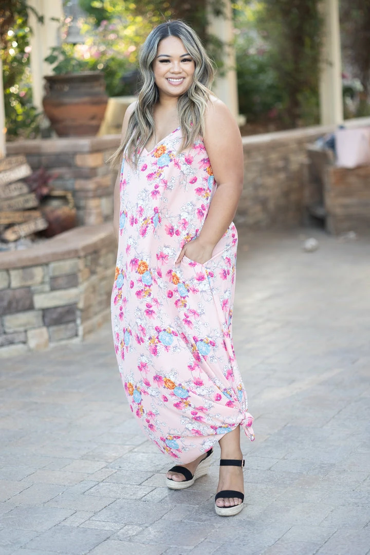 Boutique Simplified Apparel Simply Stunning Dusty Pink Maxi 5 Boutique Simplified Apparel Simply Stunning Dusty Pink Maxi