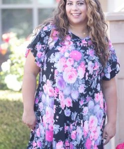 Boutique Simplified Apparel Stimulate Your Soul - Swing Dress