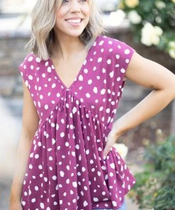 Boutique Simplified Apparel Connect The Dots Babydoll