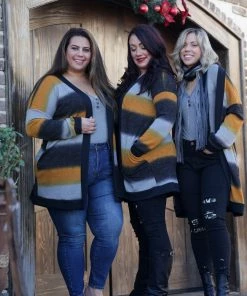 Boutique Simplified Neverending Sunsets Sweater Cardigan