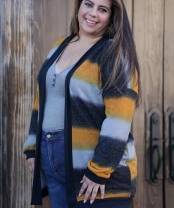 Boutique Simplified Neverending Sunsets Sweater Cardigan