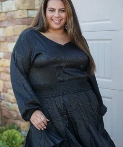 Boutique Simplified 1X Twirl The Night Away Dress