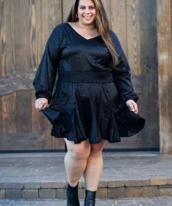 Boutique Simplified 1X Twirl The Night Away Dress