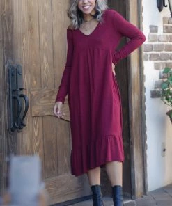 Boutique Simplified Wine & Dine Sweater Midi Dress 11 Boutique Simplified Wine & Dine Sweater Midi Dress