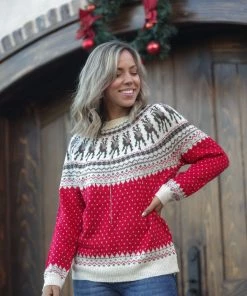 Boutique Simplified Rudolph Holiday Sweater