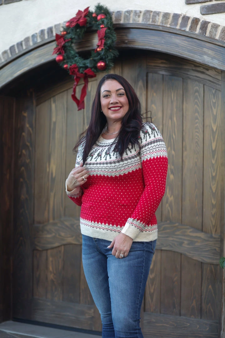 Boutique Simplified Rudolph Holiday Sweater 3 Boutique Simplified Rudolph Holiday Sweater